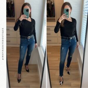 Rubies and Honey - Dark Wash - Skinny Jeans